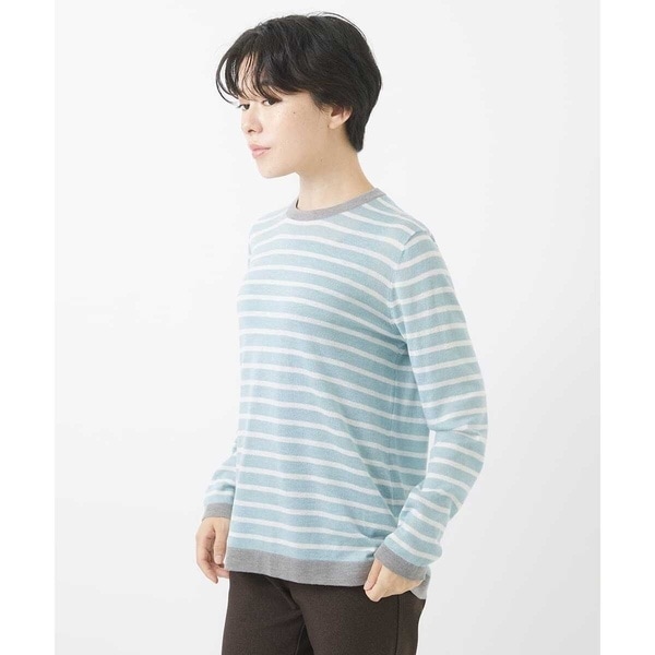 ジャンニ・ロ・ジュディチェ] フワラープリントモックネック風プル