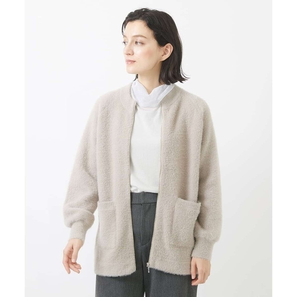 ジョルジュ・レッシュ（ES RECH）/シャギーモールリバーカーディガン シャギーモールリバーカーディガン | ジョルジュ・レッシュ(GEORGES