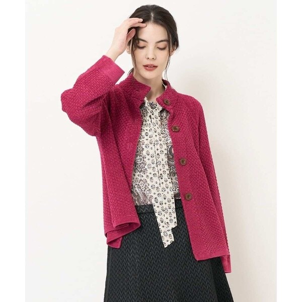 ストライプド ケーブル ウールカシミヤ カーディガン | ポロ ラルフ