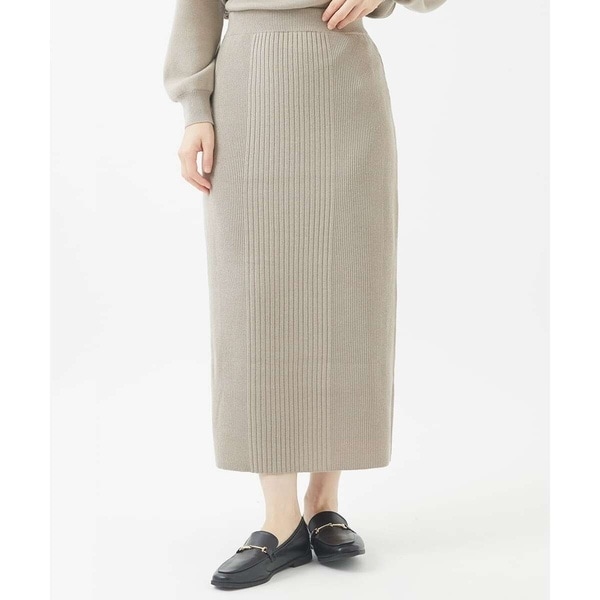 ジョルジュ・レッシュ] セットアップ対応 ウールブレンドニット