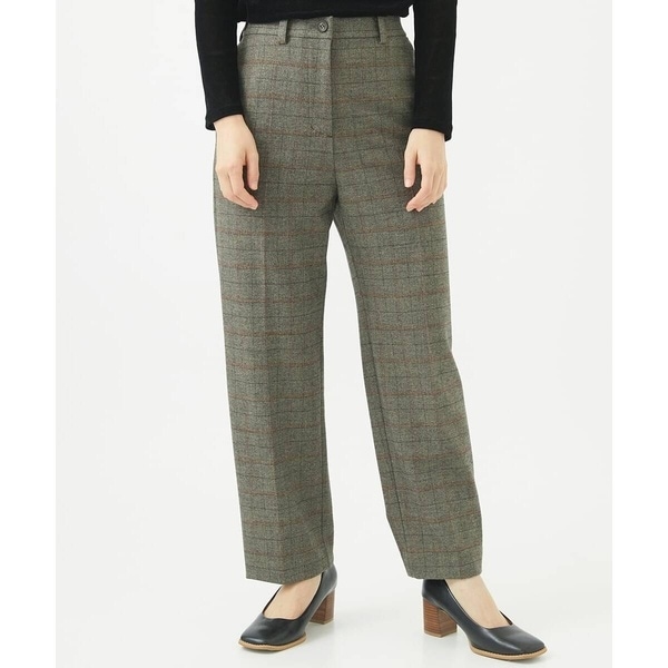 ジャンニ・ロ・ジュディチェ（GIANNI LO GIUDICE）/[日本製]リベルタチェックタックパンツ 日本製]リベルタチェックタックパンツ | ジャンニ・ロ・ジュディチェ