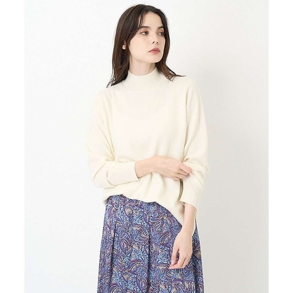 ■クリスチャンオジャール・リベルテ　綿ニットチュニック　13号■黒 CHRISTIAN AUJARD LIBERTE シルク混ティアードチュニック