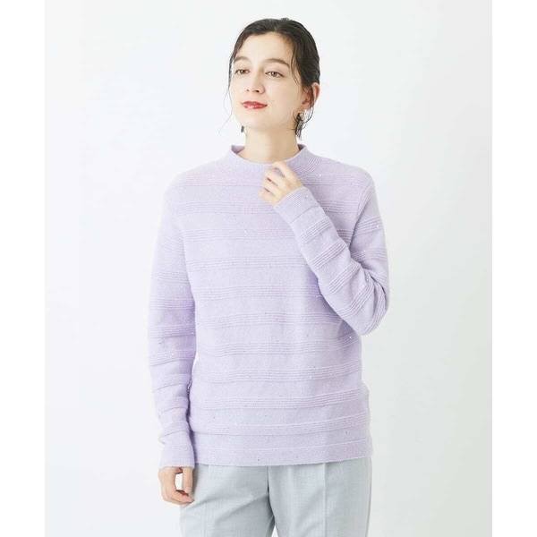 メランジミックスニットプルオーバー | ジョルジュ・レッシュ(GEORGES