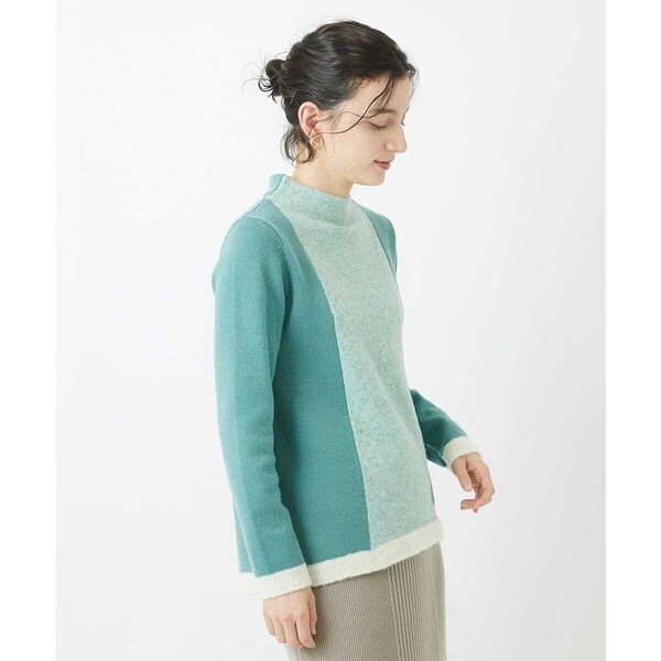 メランジミックスニットプルオーバー | ジョルジュ・レッシュ(GEORGES