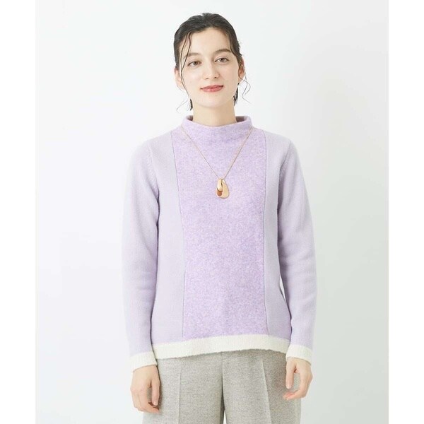 ジョルジュ・レッシュ（ES RECH）/メランジミックスニットプルオーバー メランジミックスニットプルオーバー | ジョルジュ・レッシュ(GEORGES