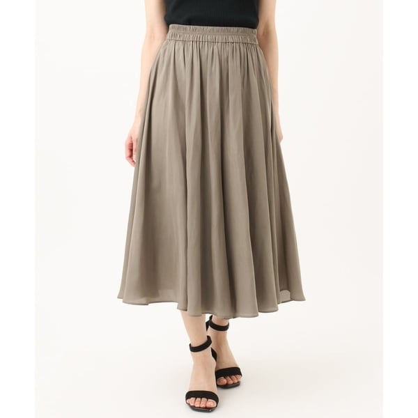 小さいサイズ/接触冷感/セットアップ対応】ランダムプリーツワイド