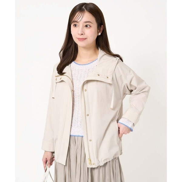 洗える】コットンエアー ギャザー ライトアウター | 23区(23KU