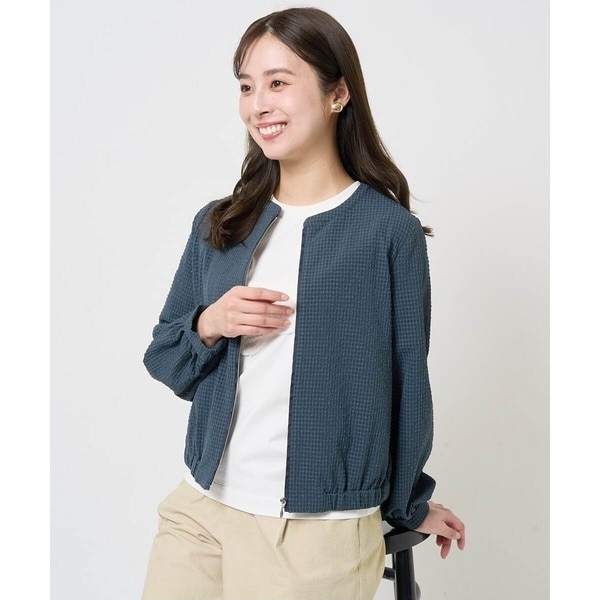 リバーノーカラーブルゾン | スローブ イエナ(SLOBE IENA) | マルイ