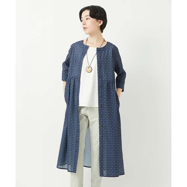 新品未使用✨NOBLE ノーブル　ヴィンテージフラワーエアリースリーブワンピース Noble（ノーブル）の「ヴィンテージフラワーエアリースリーブ