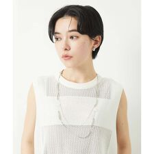 [日本製]メタルパーツ2連ネックレス