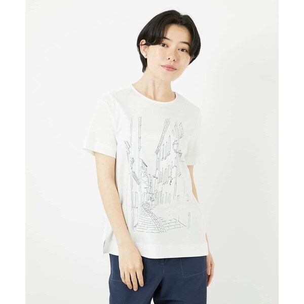 DROIT BELLO（ドロイトベロ）ピンクブラッシュPARIS Tシャツ DROIT BELLO（ドロイトベロ）PINKブラッシュPARIS Tシャツ | B