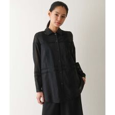 【小さいサイズ/洗濯機で洗える】デコレーション刺繍ドライシアーシャツ