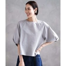 [小さいサイズ]袖ボリュームブラウス