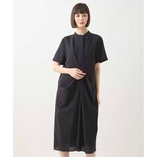 【小さいサイズ】ヴィンテージボイルシルエットワンピース