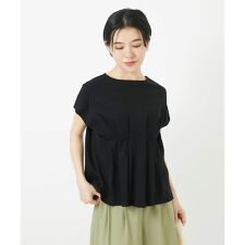 [接触冷感]ウエストタックカットソー