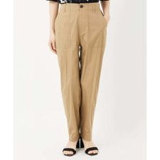 [接触冷感]ストレッチテーパードベイカーパンツ