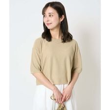 【小さいサイズ】五分袖サマーニット