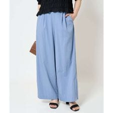 【小さいサイズ】リラクシーワイドパンツ/UVカット/接触冷感/洗える/セットアップ対応