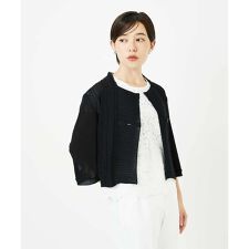 【小さいサイズ】チュールフリルニットカーディガン