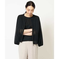 [アンサンブル対応]ドライタッチニット羽織り