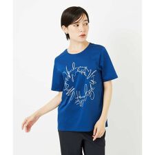 【小さいサイズ/接触冷感】ブレード刺繍デザインカットソー