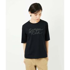 [接触冷感/紫外線カット/遮熱]プレーティングスルケットロゴカットソー