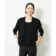 ［小さいサイズ］ショートトッパーカーディガン(紫外線/冷房対策に)