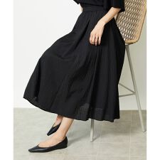 ［小さいサイズ］トリオシアーチェックフレアスカート(セットアップ対応)