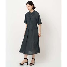 フレアスリーブワンピース