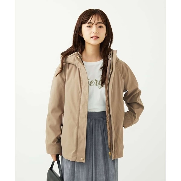 ハイツイストダブルクロスフーディブルゾン | ノーブル(Noble