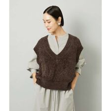 [小さいサイズ]フェザータッチVネックベスト