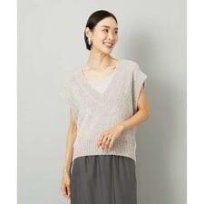 [小さいサイズ]フェザータッチVネックベスト