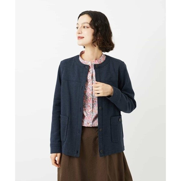 JOURNAL STANDARD クリアツイードジャケット ブラック JOURNAL STANDARD（ジャーナルスタンダード）の「クリアツイード