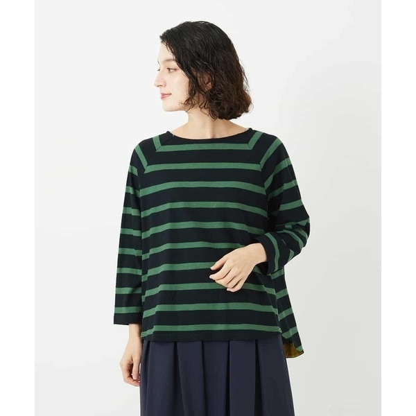 日本製]抜染ボーダープリントカットソー | ジャンニ・ロ・ジュディチェ