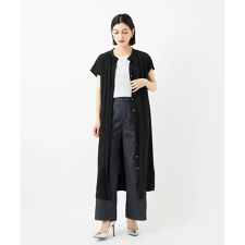 [接触冷感/吸水速乾]バンドカラージレワンピース