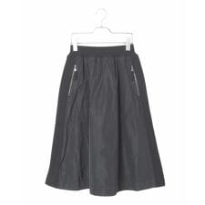 【小さいサイズ】異素材ジョイントニットスカート