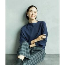 [小さいサイズ]ホールガーメント(R)ボトルネックニット