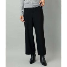 [小さいサイズ][定番人気]ストレッチ裏起毛ワイドパンツ