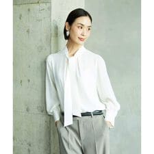 [小さいサイズ]ボウタイブラウス