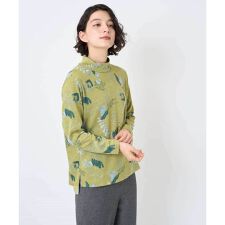 手描き風プリントプルオーバー