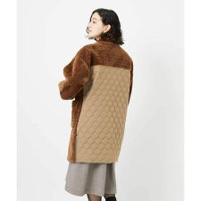 ジャンニ・ロ・ジュディチェ(GIANNI LO GIUDICE)のボアタフタキルトコート