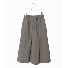 【小さいサイズ】ステッチデザインフレアスカート /洗える