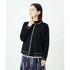 [アンサンブル対応]ウォッシャブルウールカーディガン