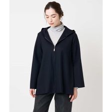 クリスチャンオジャール(christianaujard)のフード付ジップアップ羽織