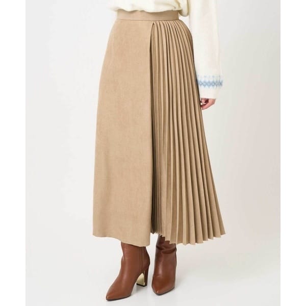 MIXカラーミニスカート/綾目 | オーディア ミューズ(Audie a Muses