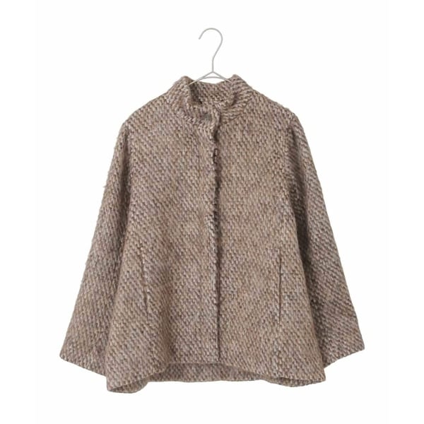 シャギーオーバージャケットコート | クリスチャンオジャール