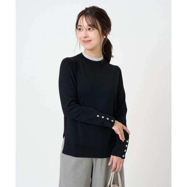 小さいサイズ】ドルマンスリーブハイゲージニット/洗える | MK