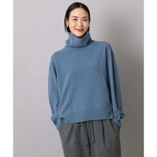 [小さいサイズ][定番人気]ハイネックニット