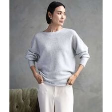 [小さいサイズ][定番人気]ホールガーメント(R)ドルマンスリーブニット