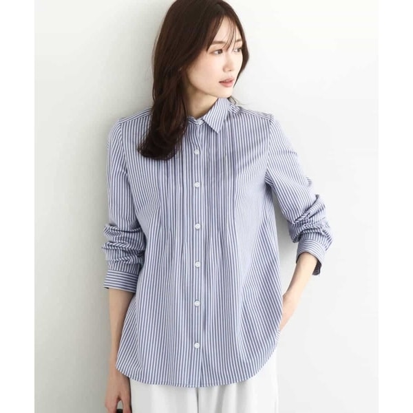 小さいサイズ】シアードビーチェックシャツブラウス/洗濯機で洗える